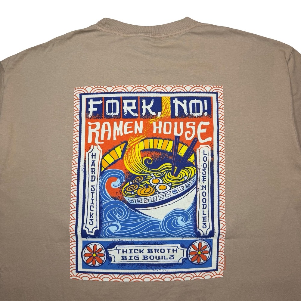 Fork No Ramen House x 2025 Hawaii Hawaiian Crazy Shirts Shirt